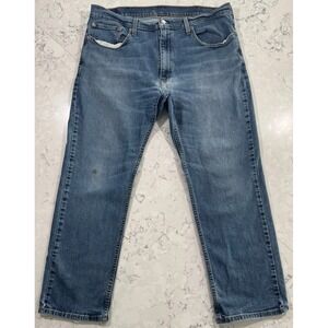 Levi's 559 Jeans Mens 38x30 Blue Medium Wash Relaxed Fit Straight Leg Denim